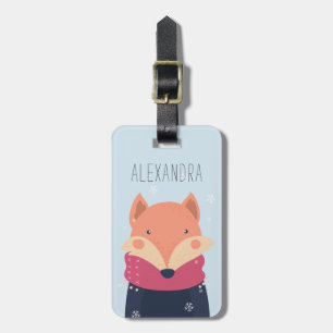 Fox luggage tag new arrivals