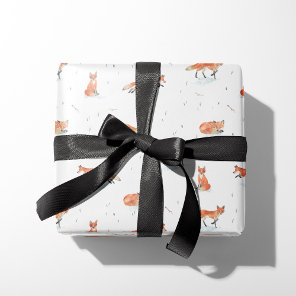 Winter Fox Wrapping Paper
