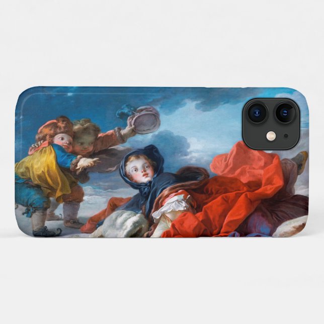 Winter, Fragonard Case-Mate iPhone Case (Back (Horizontal))