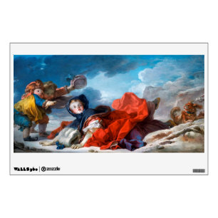 Winter, Fragonard Wall Decal