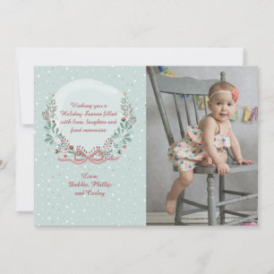 Winter Frame Photo Holiday Card