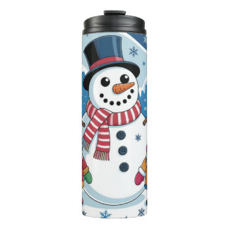 Winter Friends in Wonderland Thermal Tumbler