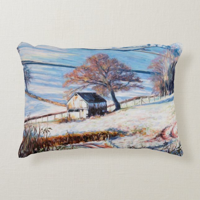 Winter Frost 2009 Decorative Pillow (Front)