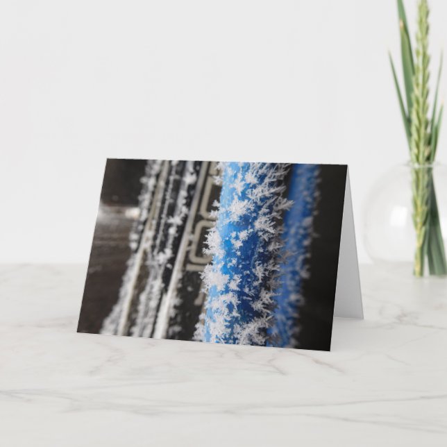 Winter Frost Notecard (Front)
