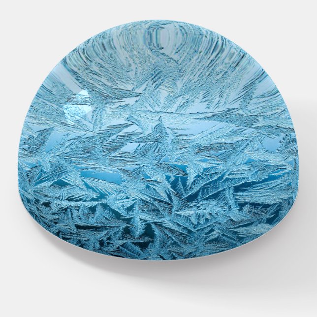 Winter frost paperweight (Angled)