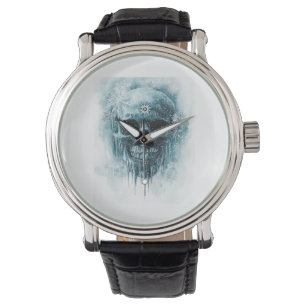 Winter Frost Skull Watch