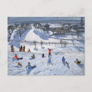 Winter Fun Chatsworth 2010 Postcard