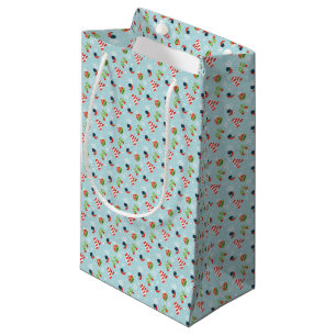 Winter Fun Pattern Small Gift Bag