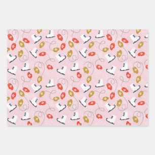 Winter Fun Wrapping Paper Sheets