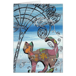 Winter Garden Cat Cards