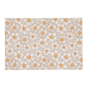 Winter Garden in Beige Placemat
