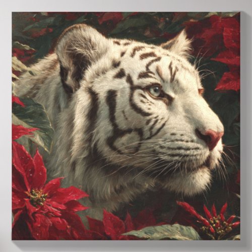 Winter Garden Majesty Canvas Photo Tile