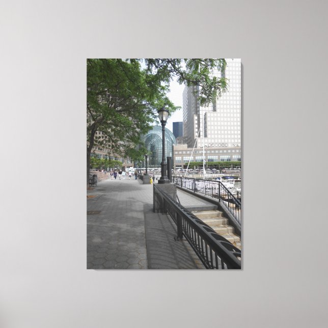 Winter garden New York City Canvas Print (Front)