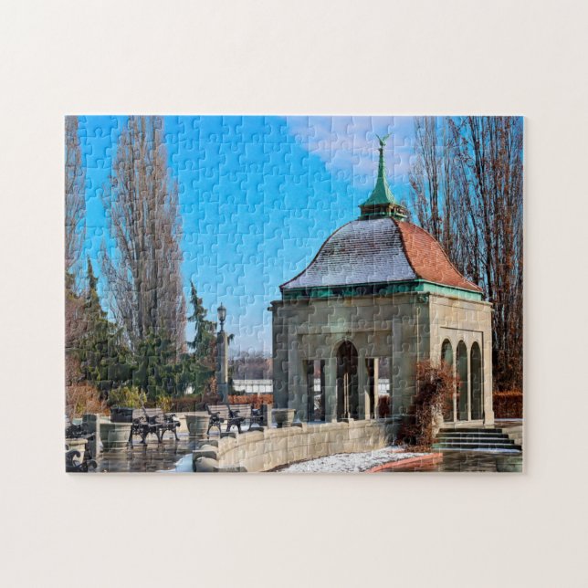 Winter Garden Niagara Falls. Jigsaw Puzzle (Horizontal)