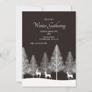 Winter Gathering Invitation