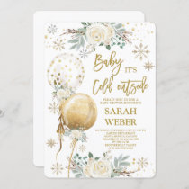 Winter Gender Neutral Baby shower Invitation