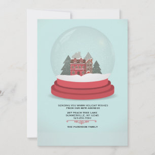 Winter Globe Moving Announcement