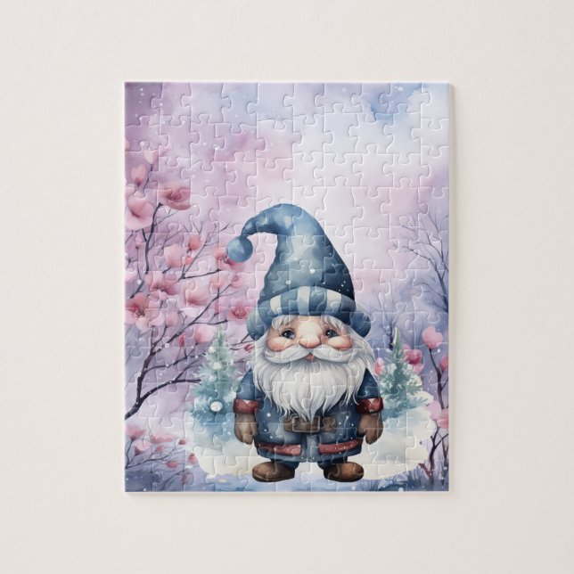 Winter Gnome Medium Complexity_02 Jigsaw Puzzle (Vertical)
