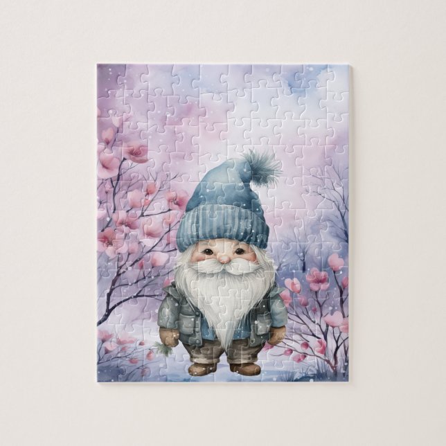 Winter Gnome Medium Complexity_04 Jigsaw Puzzle (Vertical)