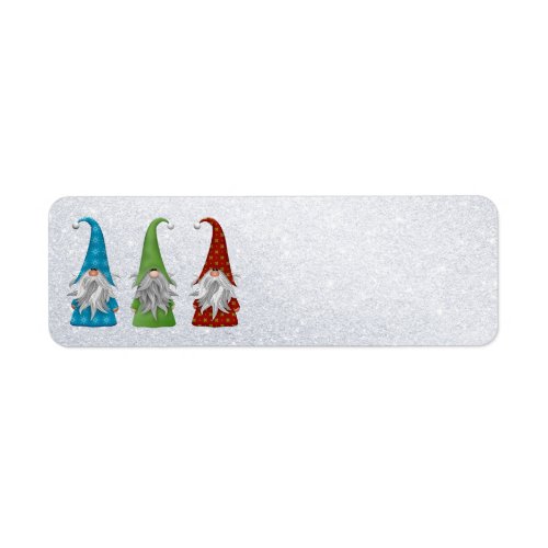 Winter Gnomes Address Labels