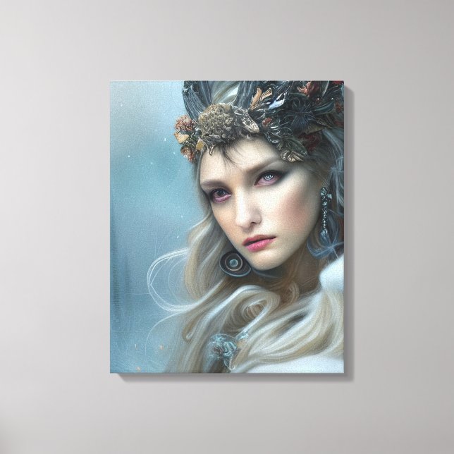Winter Goddess   Canvas Print (Front)