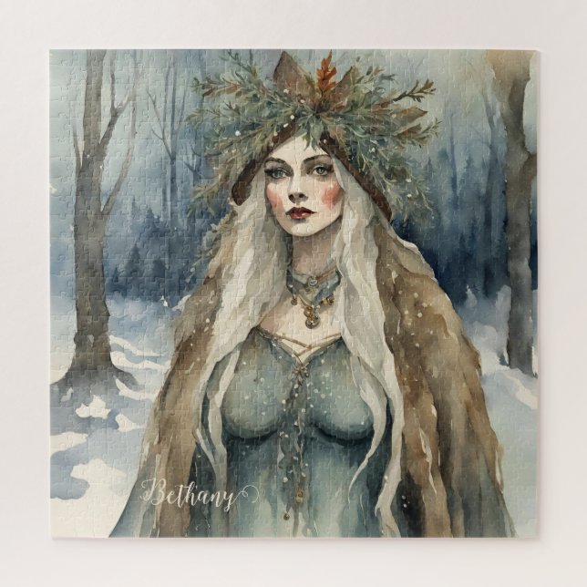 Winter Goddess Jigsaw Puzzle (Vertical)