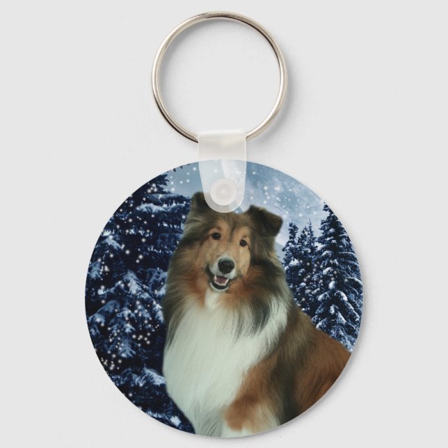 Winter Grace Keychain (Front)