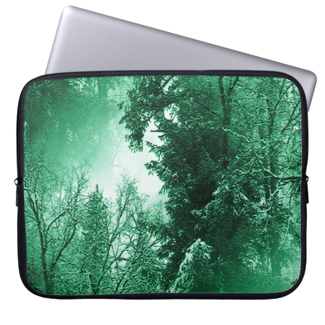 Winter Green... Laptop Sleeve (Front)