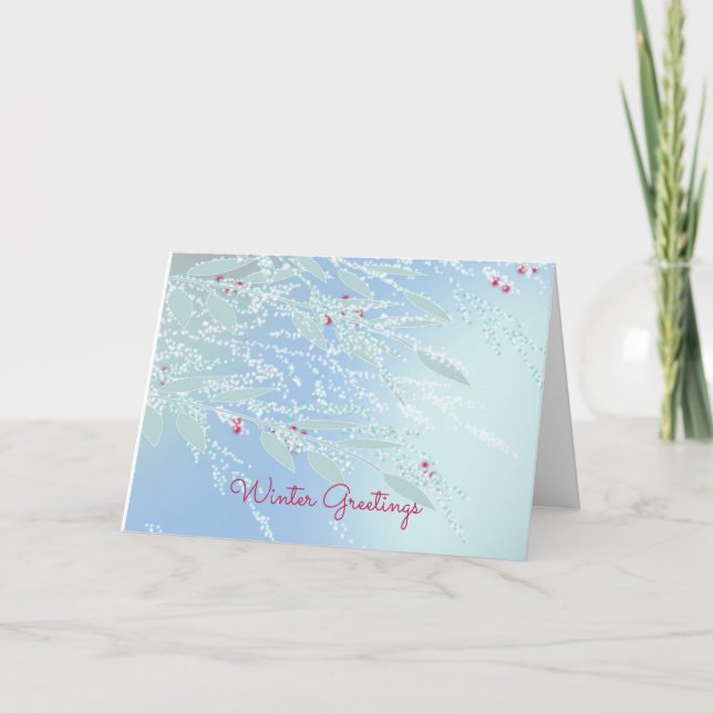 Winter Greeting Card (Front)