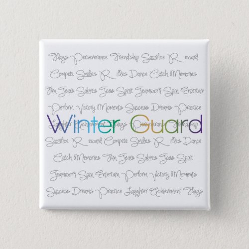 Winter Guard Buttons