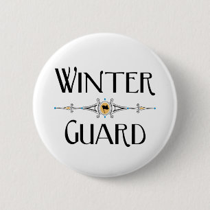 Winter Guard Decorative Line Button