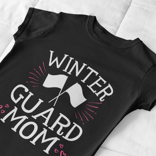 Winter Guard Mom Color Guard T_Shirt