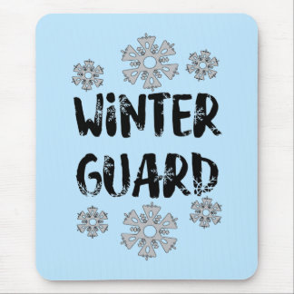 Winter Guard Snowflake Mouse Pad