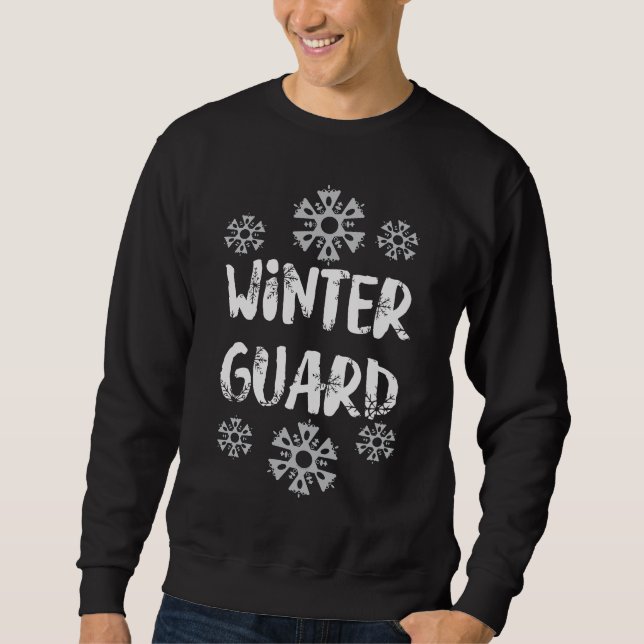  Winter Guard Snowflake  Sweatshirt (Front)