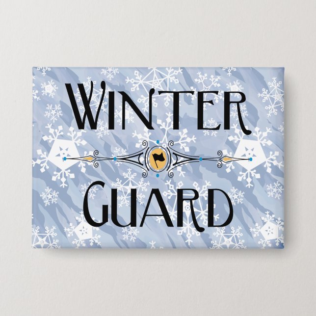Winter Guard Text Button (Front)