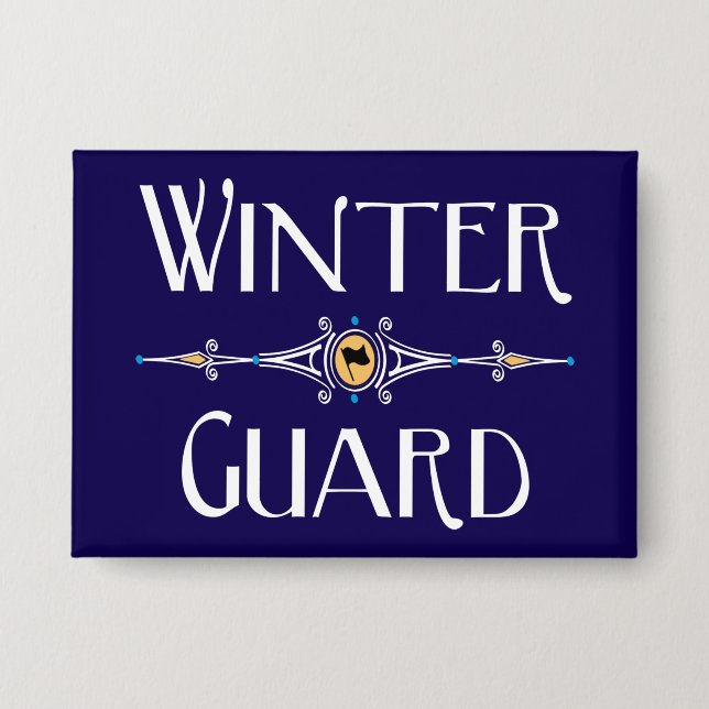 Winter Guard Text Button (Front)