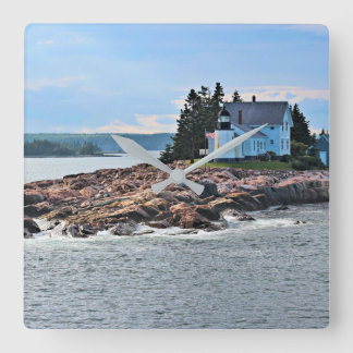 Winter Harbor Lighthouse, Maine Clock
