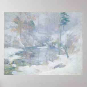 Winter Harmony - John H. Twachtman Fine Art Poster