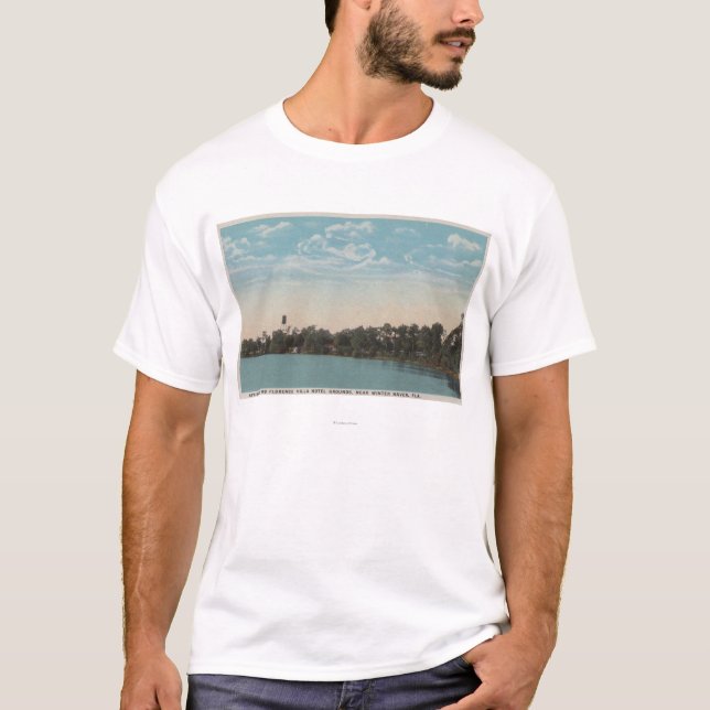 Winter Haven, Florida - Water View of Spring T-Shirt (Front)