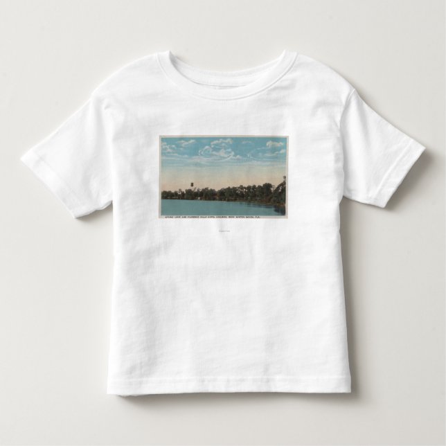 Winter Haven, Florida - Water View of Spring Toddler T-shirt (Front)