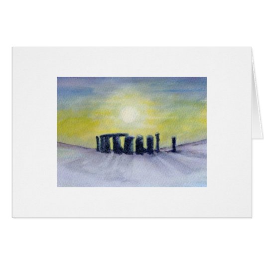 Winter Henge Cards (Front Horizontal)