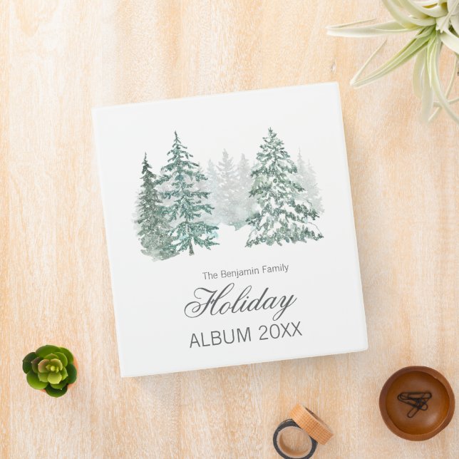 Winter Holiday 3 Ring Binder (In Situ)