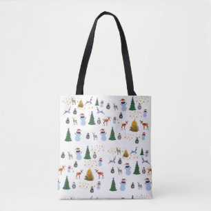 Winter Holiday  All-Over-Print Tote Bag