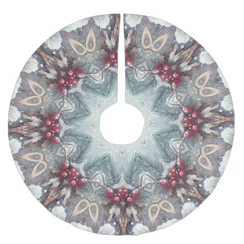 Winter Holiday Christmas Tree Skirt