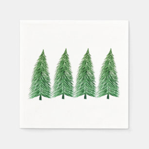 Winter Holiday Country Beauty Lumbar Napkins