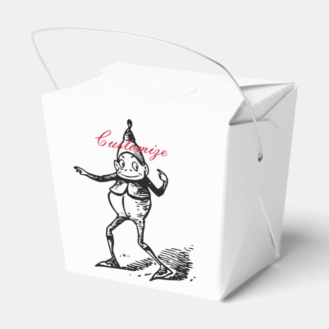 Winter Holiday Elf Gnome Thunder_Cove Favor Boxes (Back Side)