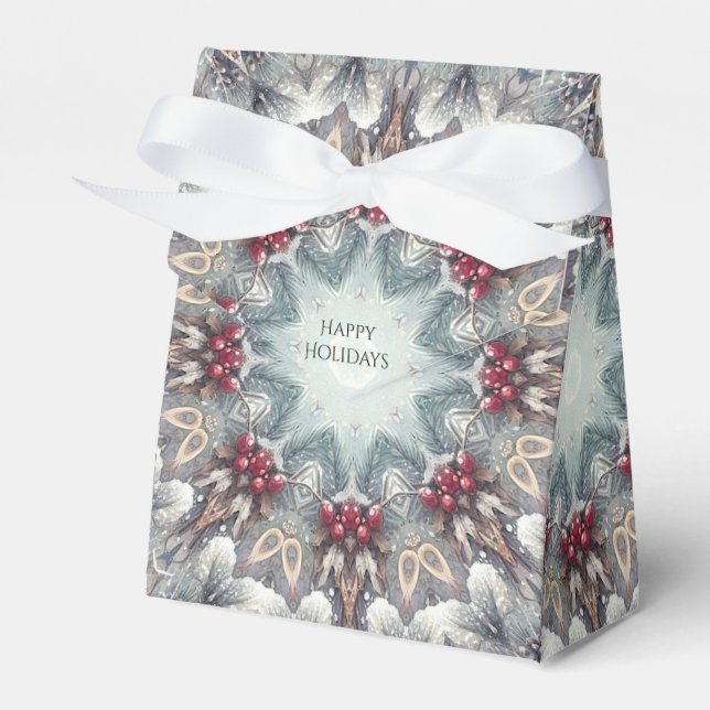 Winter Holiday Gift Box (Front Side)