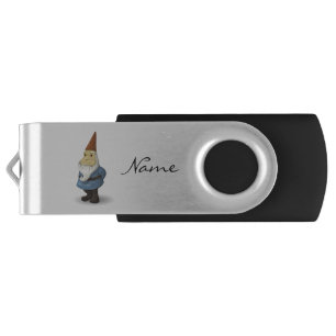 Winter Holiday Gnome Thunder_Cove Flash Drive