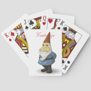Winter Holiday Gnome Thunder_Cove Poker Cards