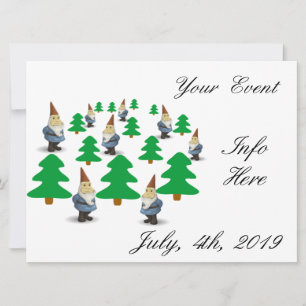 Winter Holiday Gnomes Christmas Trees Thunder_Cove